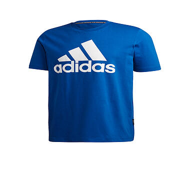 ADIDAS Herren T Shirt Must Haves Badge of Sport blau